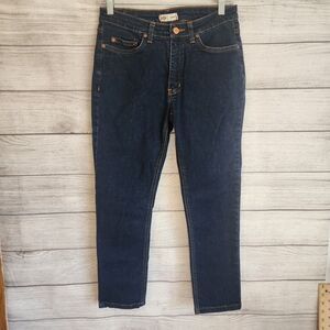 Dickies womens size 6 dark wash skinny denim jeans